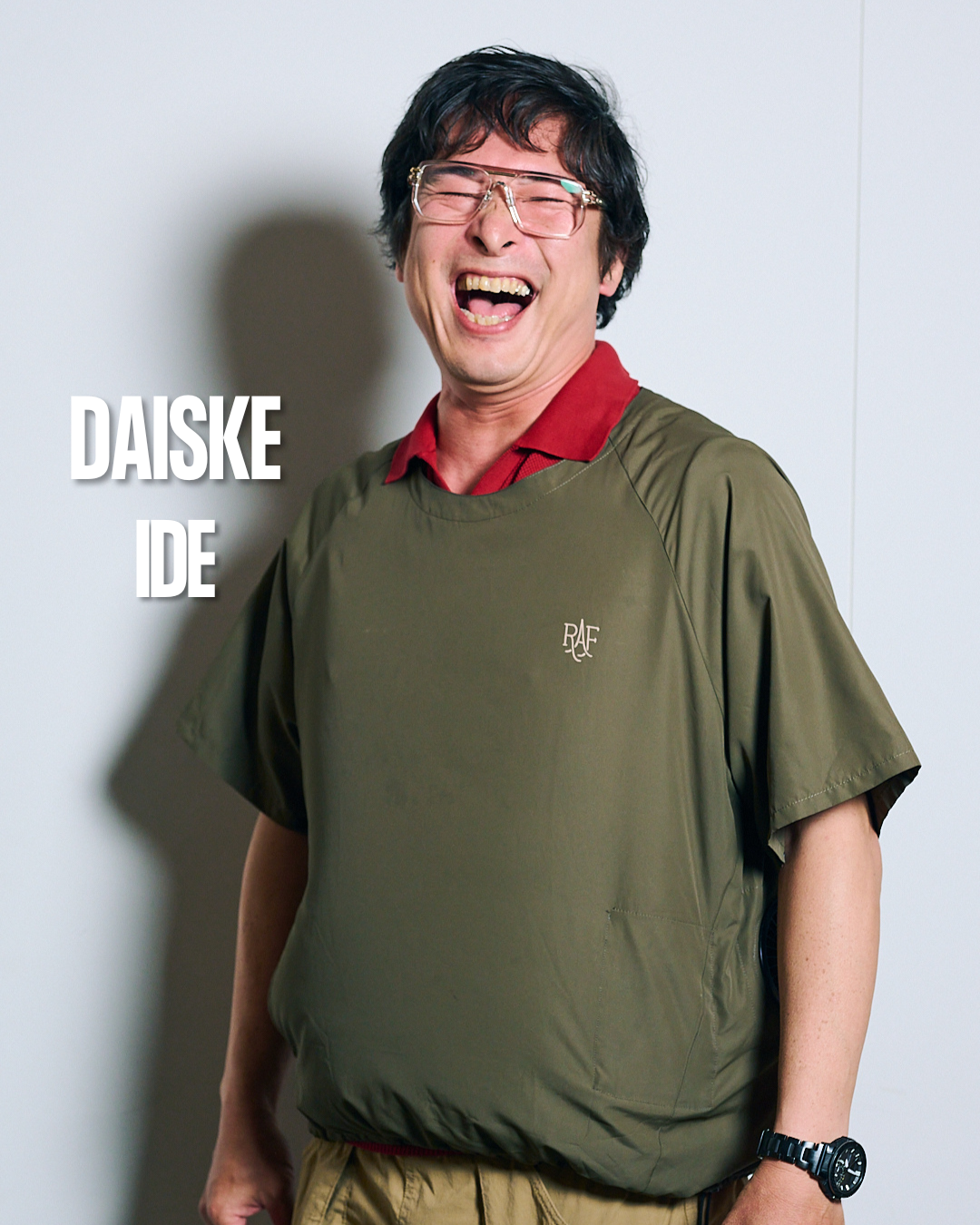 井出大介氏　着用