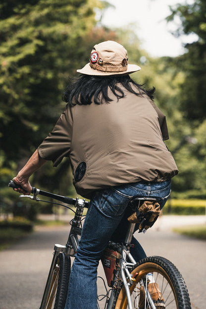 RICO AIR FAN  BROWN KHAKI　＜DEVICE 別売り＞