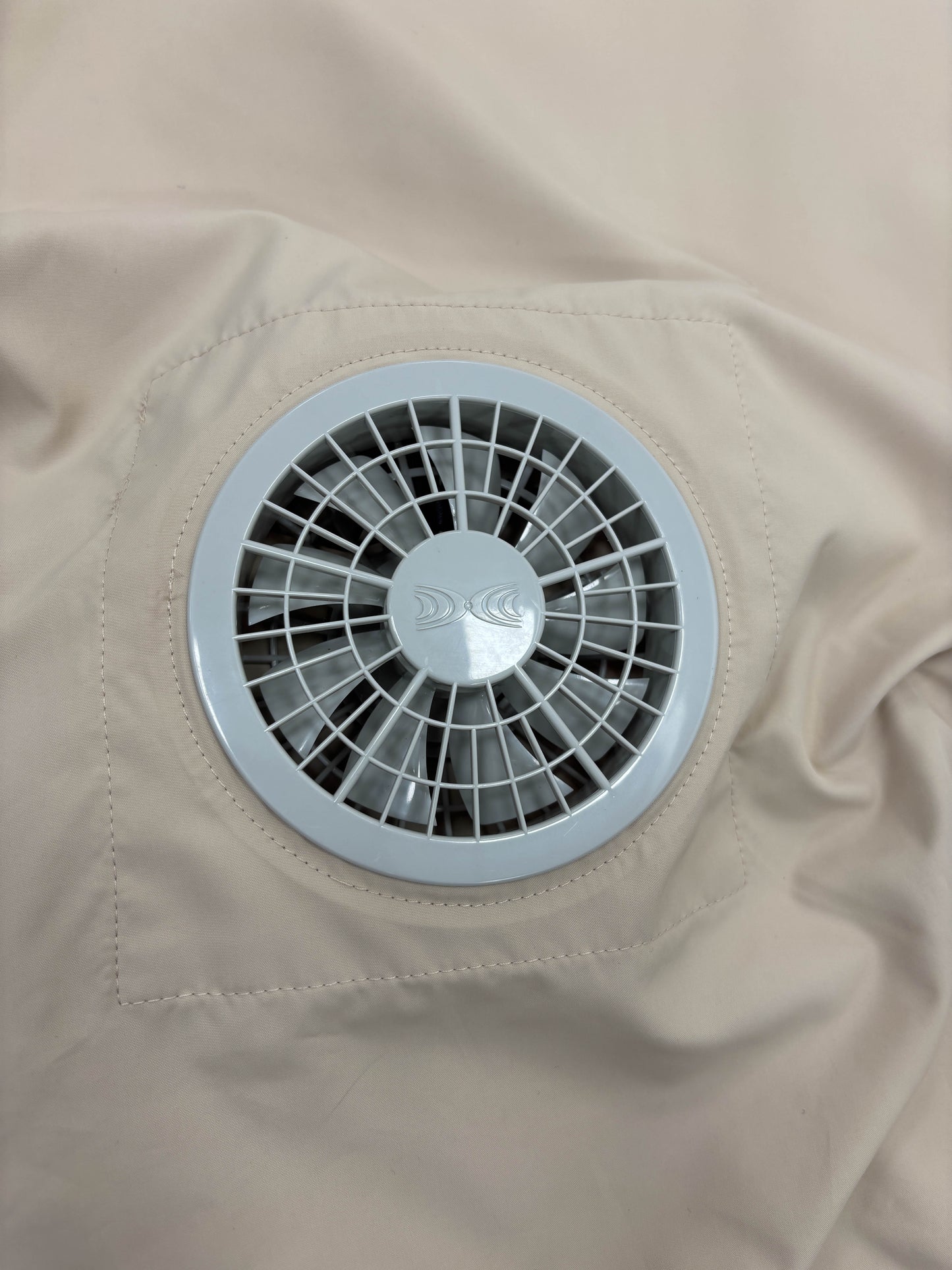 RICO AIR FAN LIGHT BEIGE &lt;DEVICE SET&gt;