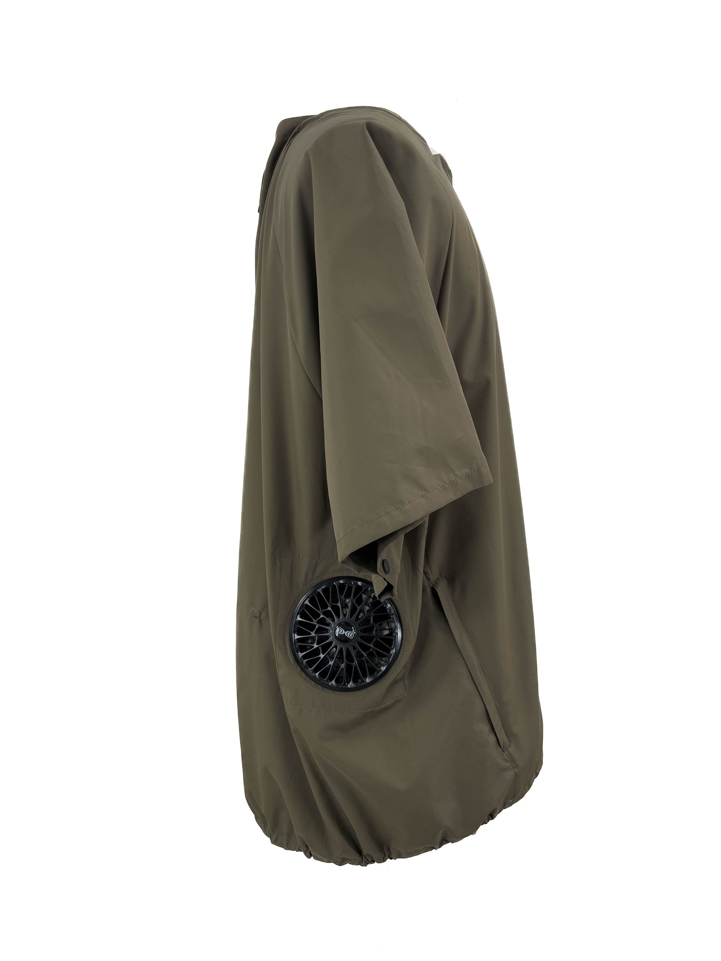 RICO AIR FAN BROWN KHAKI &lt;DEVICE SET&gt;