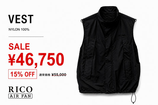 meanswhile VEST　ウェア単体　税込　”SALE”