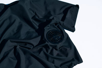 RICO airfan ジップアップタイプ　”BLACK" 　＜ウェア単体＞　¥24,600 (税込)