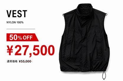 meanswhile X 空調服®︎　VEST　ウェア単体　税込　”SALE 50 % OFF ”